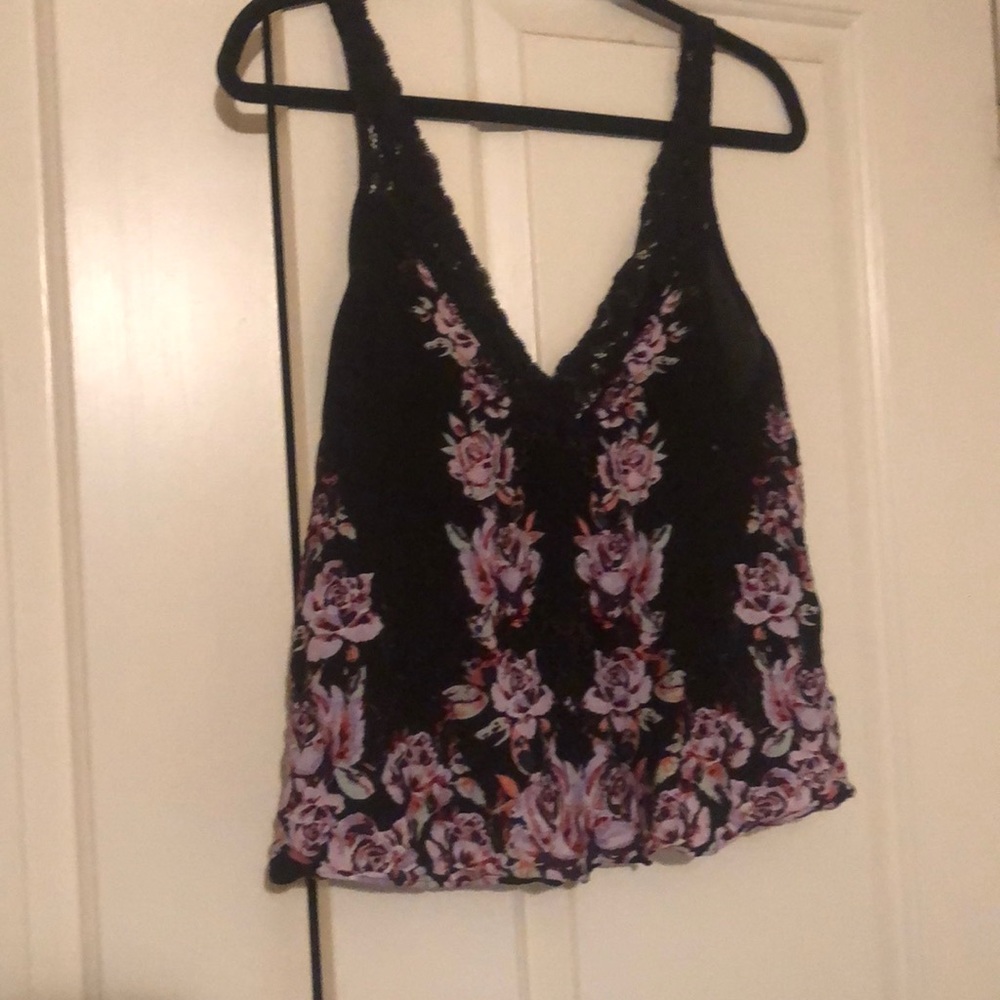 Free people flower crop tank size s